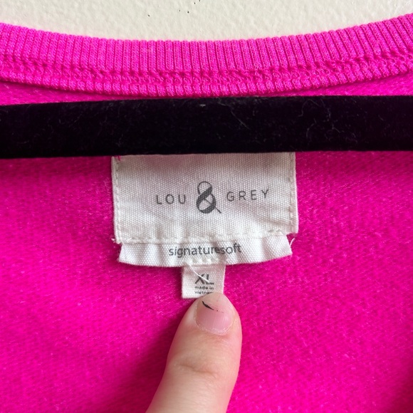 Lou and Grey Pink Sleeveless Shirt XL - Picture 2 of 4